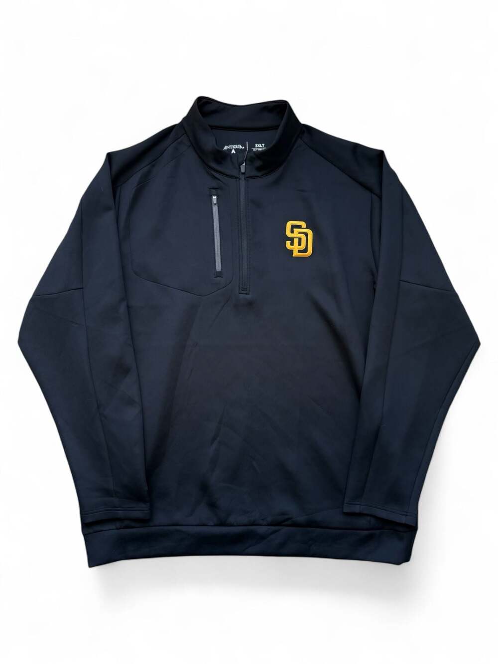 Antigua San Diego Padres Generation Quarter-Zip Pullover